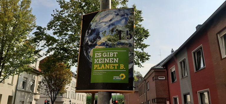 13.09.2021 Pressemitteilung „Back to the Future“- Grüne Plakat-Kunst-Aktion in Viersen zur Bundestagswahl