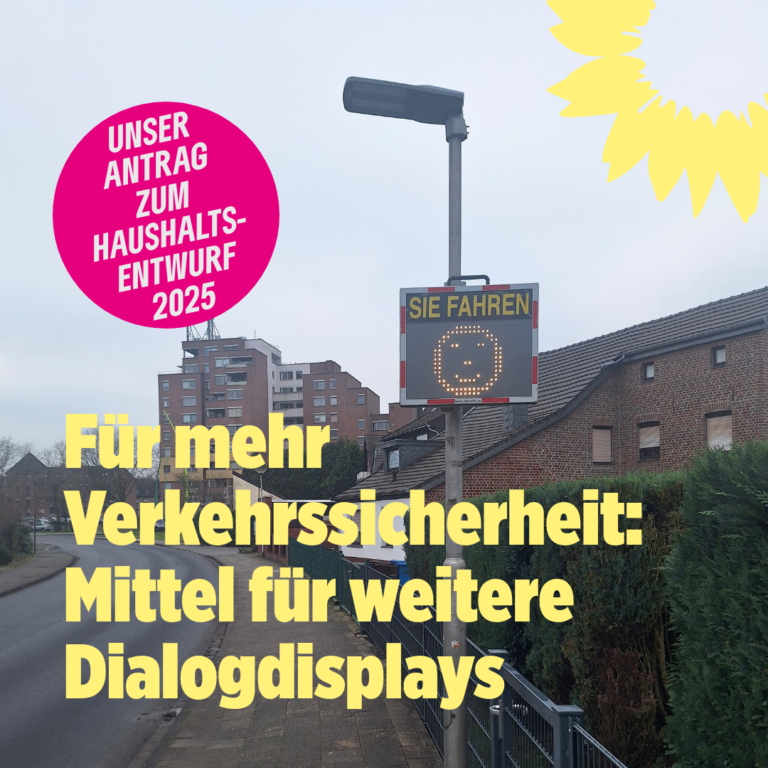 Einstellen von Mitteln i.H.v. 50.000 € für die Anschaffung und den Betrieb weiterer Dialog-Displays