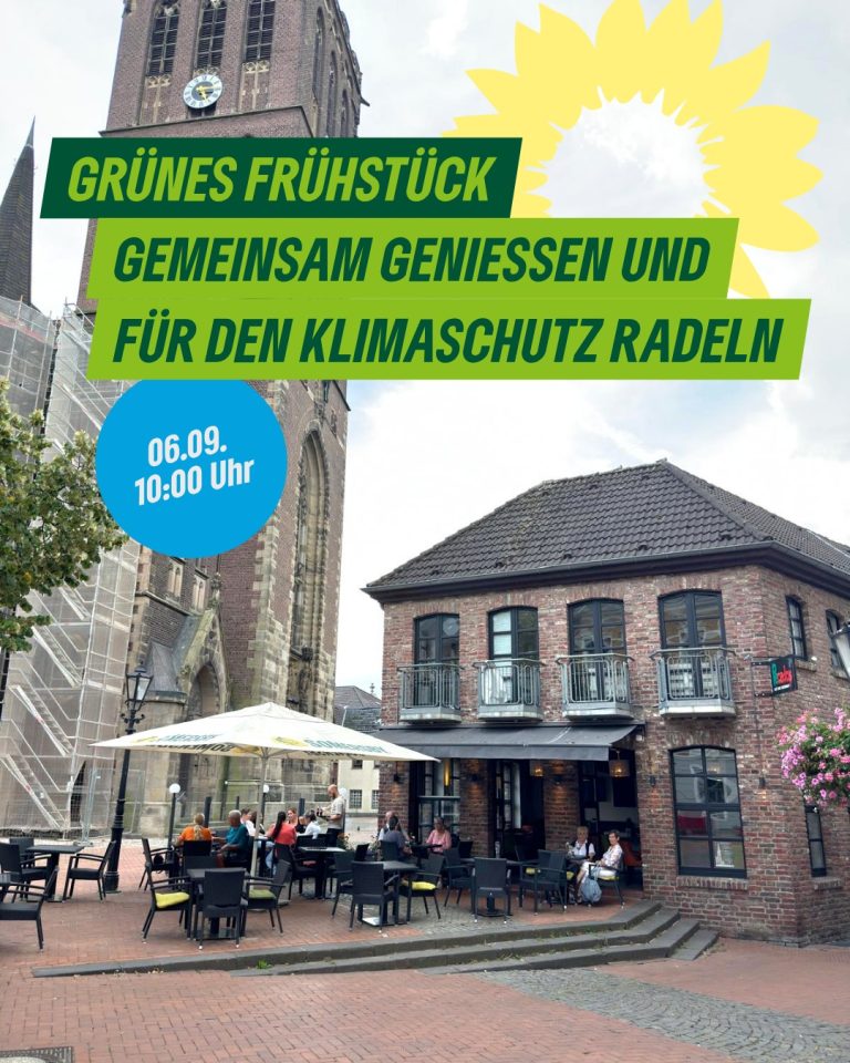 Grünes Frühstück: Gemeinsam genießen und für den Klimaschutz radeln