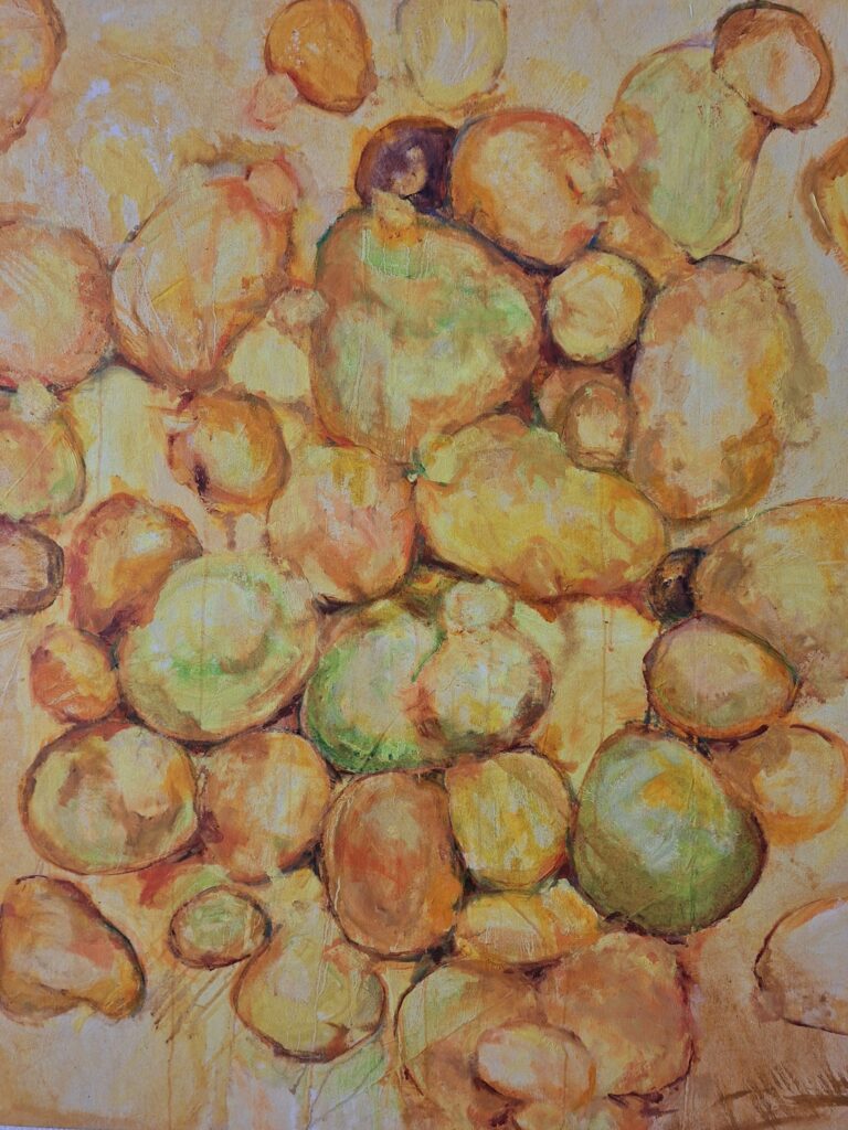 Vernissage am Wahltag im Grünen Büro