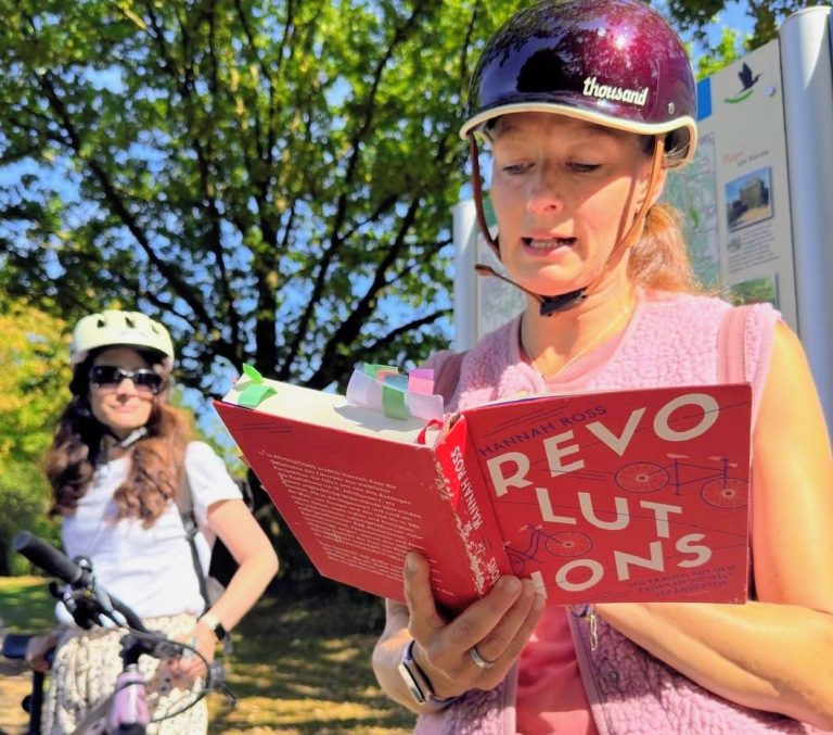 Radfahren als Emanzipationsgeschichte –Fahrradtour mit literarischem Extra
