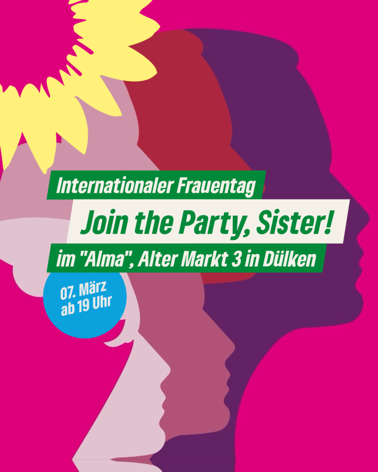Join the Party, Sisters!“ – Viersener Grüne laden zum Mitsingkonzert